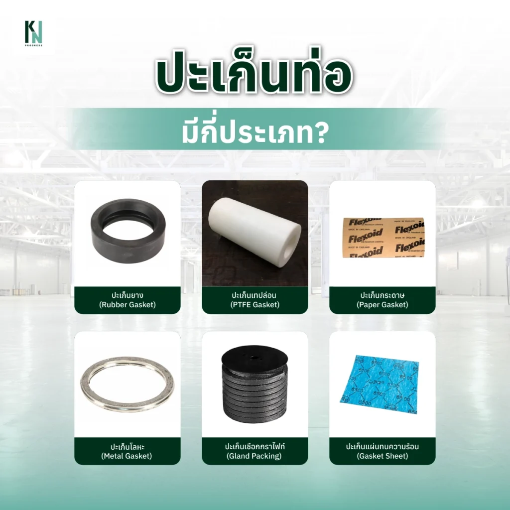 ปะเก็นท่อมีกี่ประเภท?