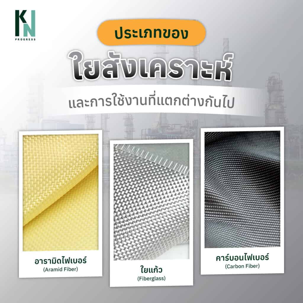 ประเภทของใยสังเคราะห์ และการใช้งานที่แตกต่างกันไป
