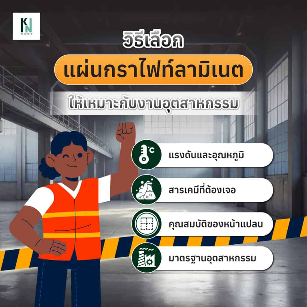 วิธีเลือกแผ่นกราไฟท์ลามิเนตให้เหมาะกับงานอุตสาหกรรม