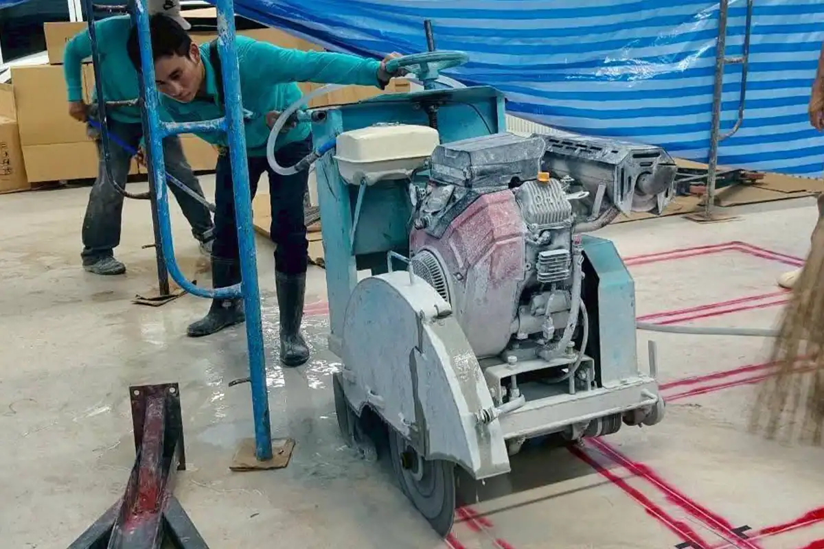 ตัดพื้นคอนกรีต ผลงานใหม่ 8