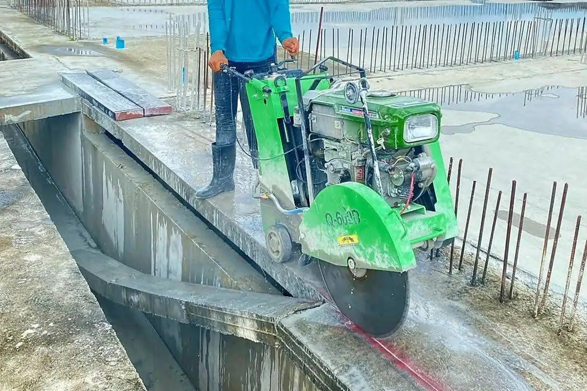 ตัดพื้นคอนกรีต ผลงานใหม่ 10