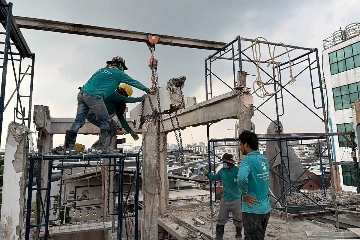 ตัดพื้น ตัดโครงสร้างอาคาร (รามอินทรา)-19