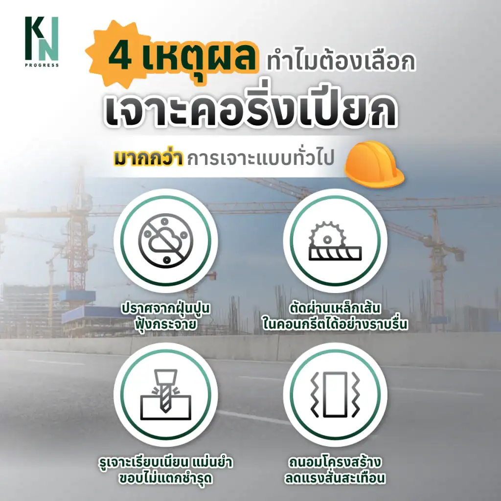 4 เหตุผลทำไมต้องเลือกเจาะคอริ่งเปียกมากกว่าการเจาะแบบทั่วไป